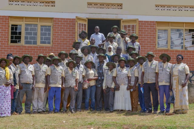 IFPA-CD MAS PROJECT DISTRIBUTES RUMINANT ANIMALS TO MODEL AGROFORESTRY FARMERS IN KAGADI DISTRICT