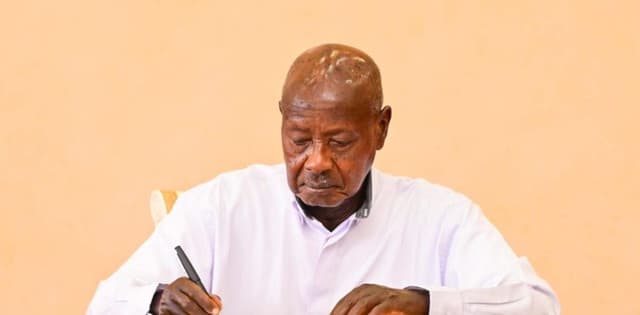Museveni Signs Energy Efficiency and Conservation Law, seven Others.
